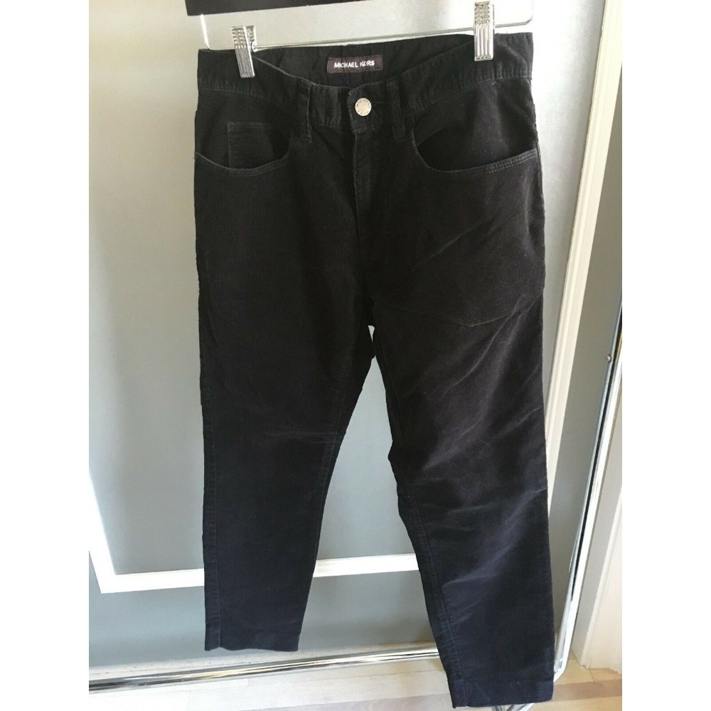 Michael Kors black corduroy jeans